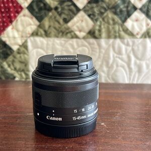 Originally $115/ Canon EF-M 15-45mm Black Lens